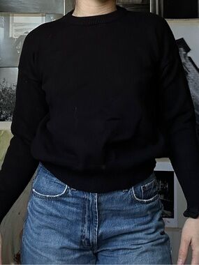 Black sweater